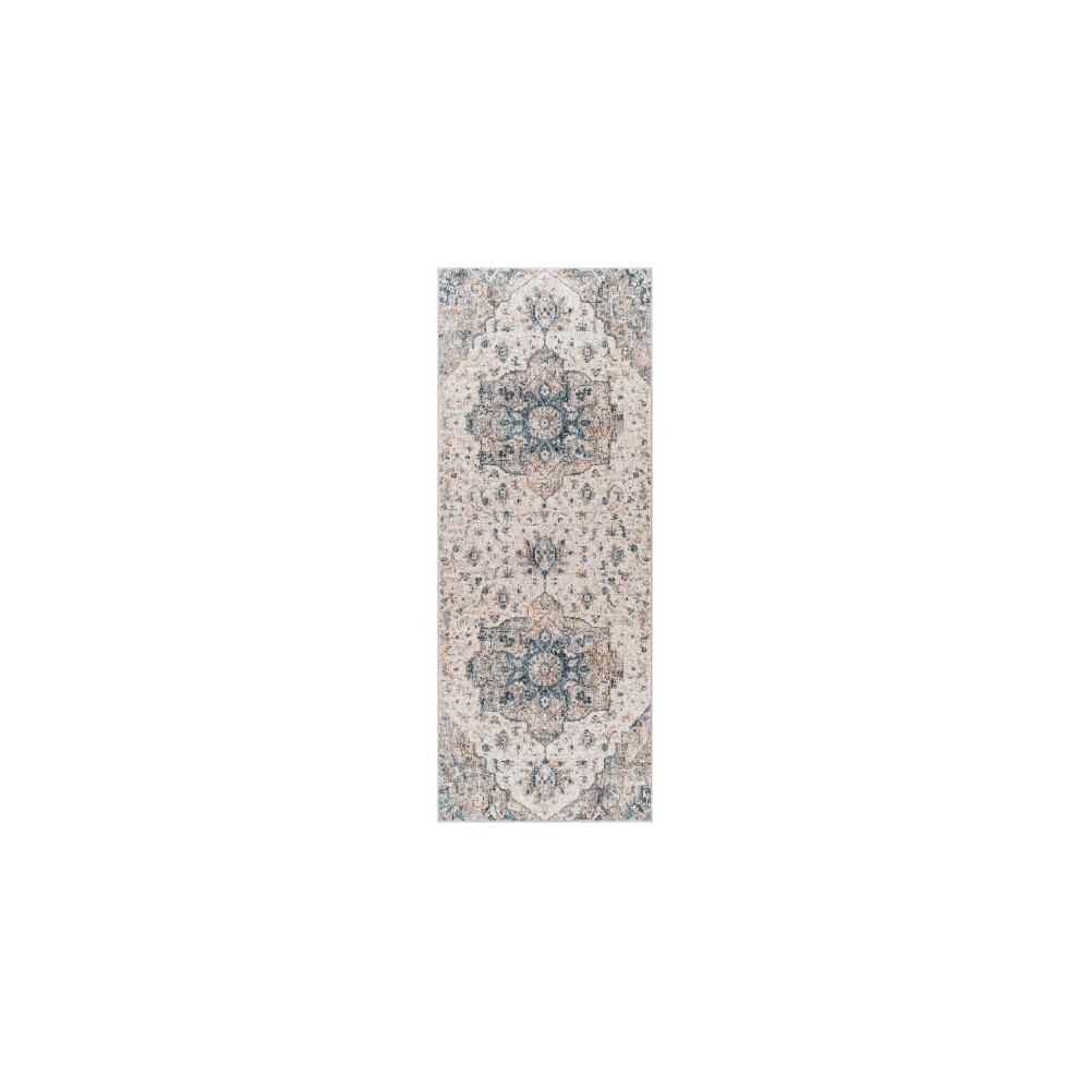 Surya Cardiff Deep Teal Rug 2'7" X 7'3"