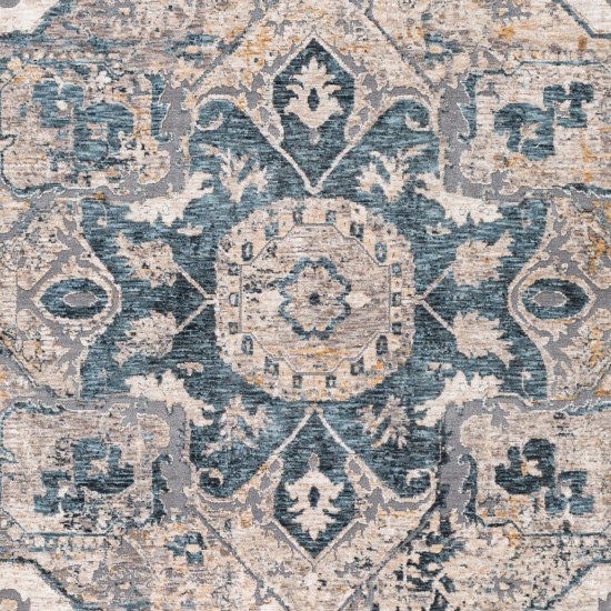 Surya Cardiff Deep Teal Rug 2'7" X 7'3"