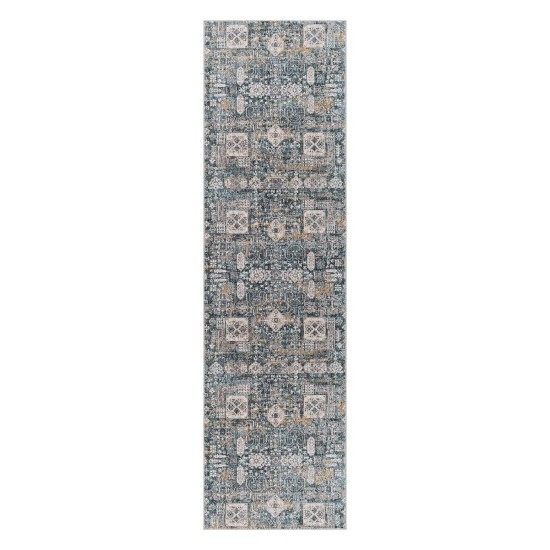 Surya Cardiff Blue Rug 2'7" X 10'