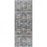 Surya Cardiff Blue Rug 2'7" X 7'3"