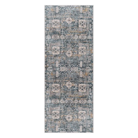 Surya Cardiff Blue Rug 2'7" X 7'3"