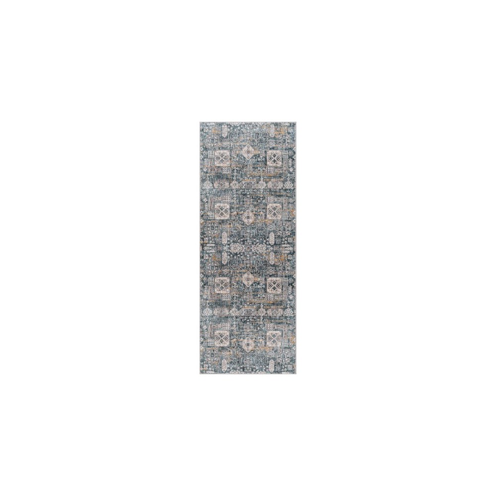 Surya Cardiff Blue Rug 2'7" X 7'3"