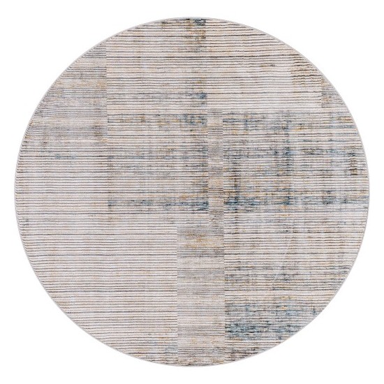 Surya Cardiff Light Beige Rug 5'3" Round