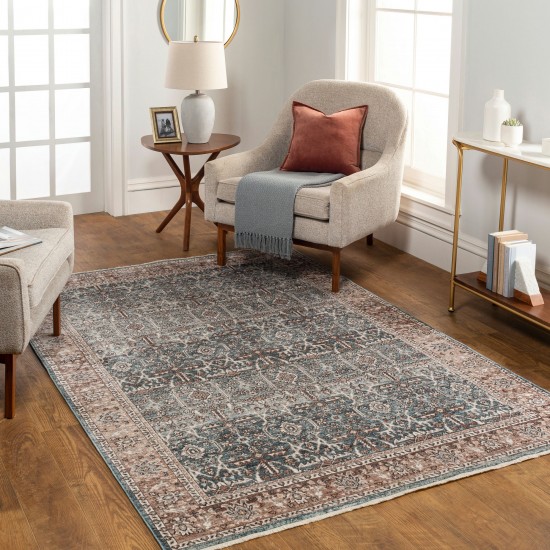 Surya Carlisle Rug 2'11" X 7'10" Pale Blue