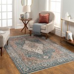 Surya Carlisle Dark Blue Rug 2'11" X 10'