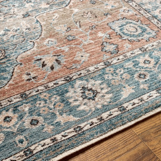 Surya Carlisle Dark Blue Rug 7'10" Round