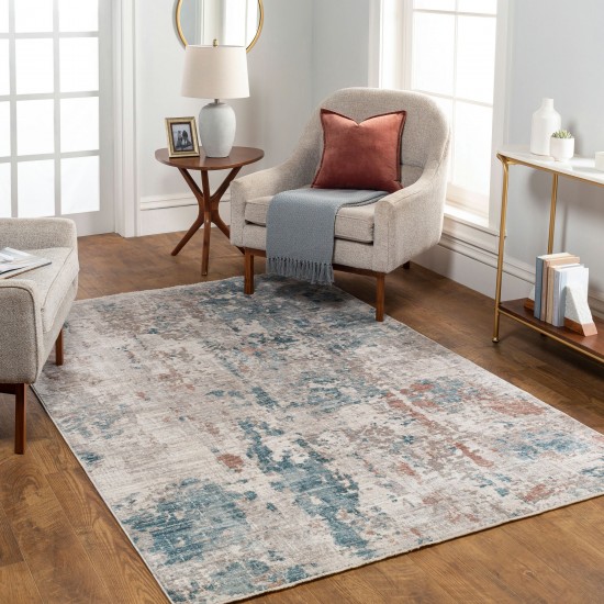 Surya Carlisle Pale Blue Rug 2'11" X 10'