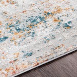 Surya Carmel Rug 10' X 14' (Taupe & Blue)