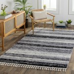 Surya Casablanca Shag Cag-2304 Rug 5'3" X 7'