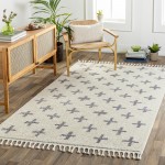 Surya Casablanca Shag Cag-2305 Rug 5'3" X 7'