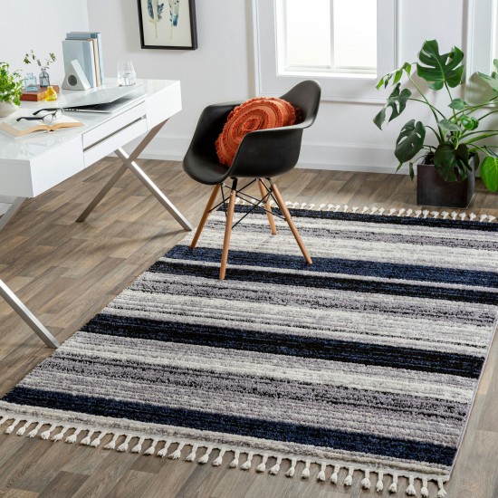 Surya Casablanca Shag Cag-2310 Rug 5'3" X 7'