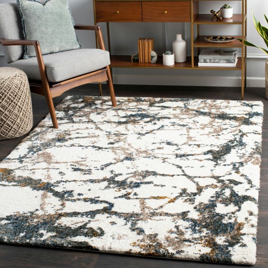 Surya Celestial Shag Rug 5'3" X 7' Medium Gray