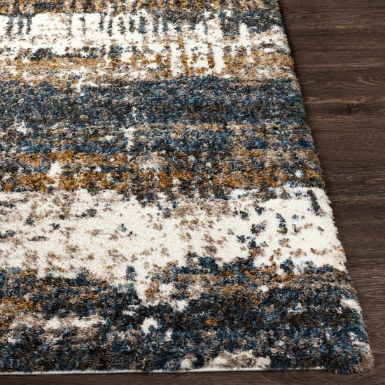 Surya Celestial Shag Rug 6'7" X 9' Light Blue