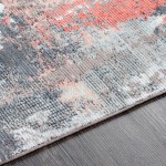 Surya Daytona Beach Rug 2'7" X 7'3" (Teal & Brick Red)