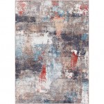 Surya Daytona Beach Rug 8'10" X 12' (Teal & Brick Red)