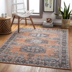 Surya Daytona Beach Rug 5'3" X 7' (Brick Red & Red)