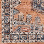 Surya Daytona Beach Rug 5'3" X 7' (Brick Red & Red)