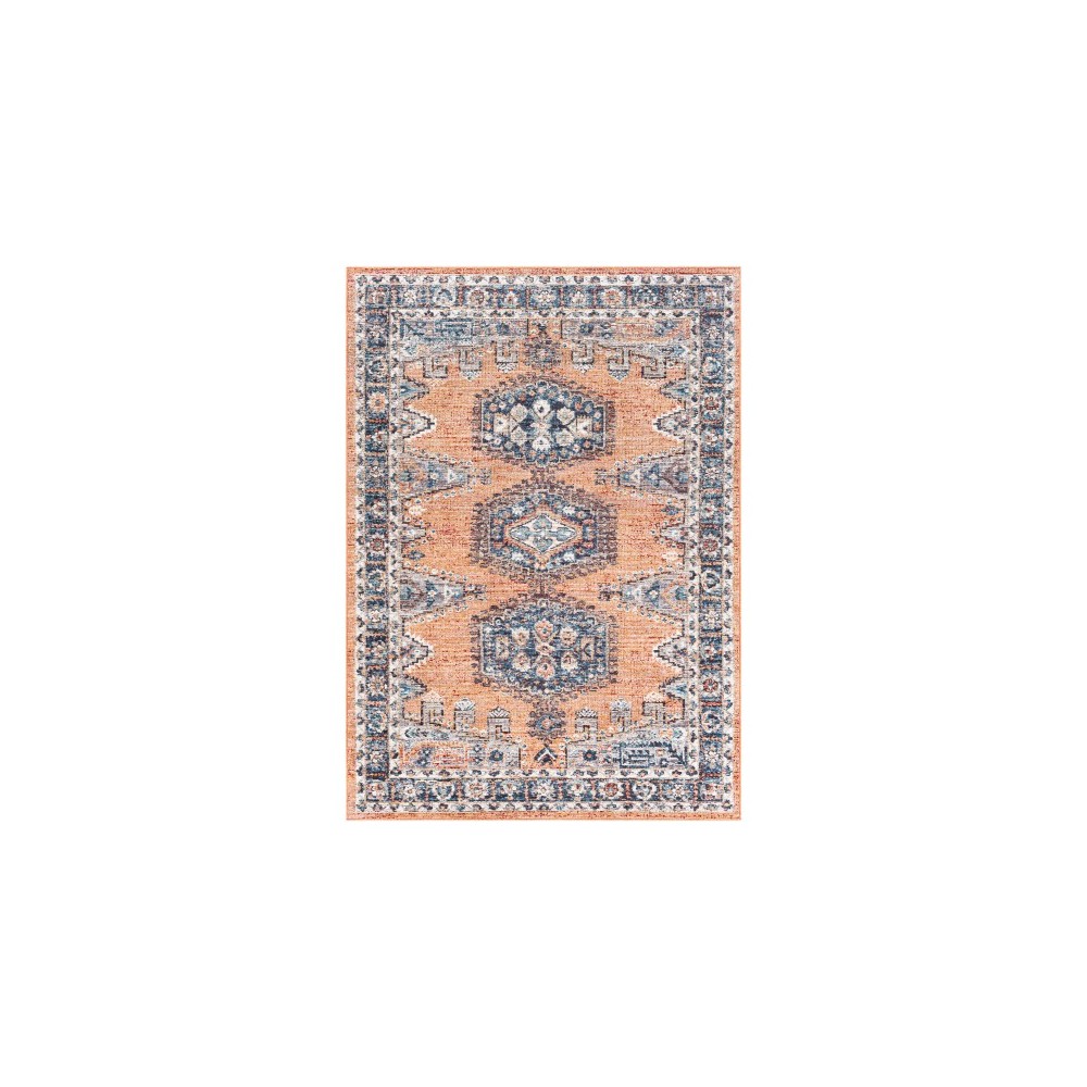 Surya Daytona Beach Rug 6'7" X 9' (Brick Red & Red)