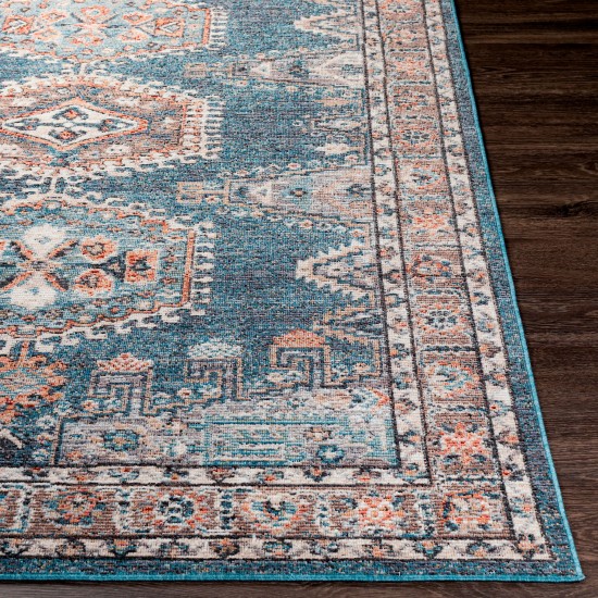 Surya Daytona Beach Blue Rug 5'3" X 7'