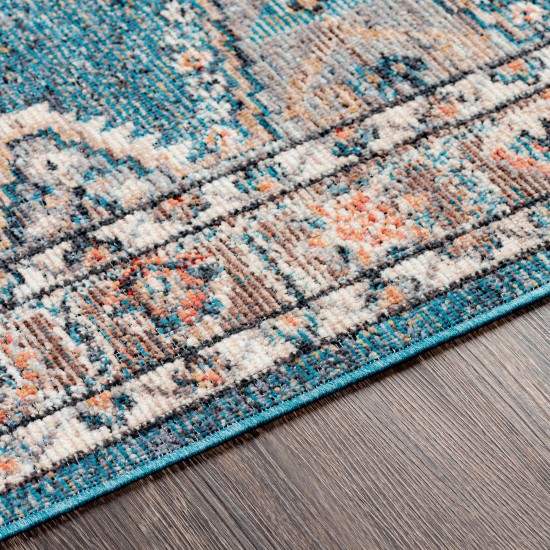 Surya Daytona Beach Blue Rug 5'3" X 7'