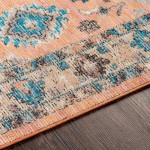 Surya Daytona Beach Rug 2'7" X 7'3" (Brick Red & Blue)