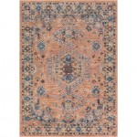 Surya Daytona Beach Rug 5'3" X 7' (Brick Red & Blue)