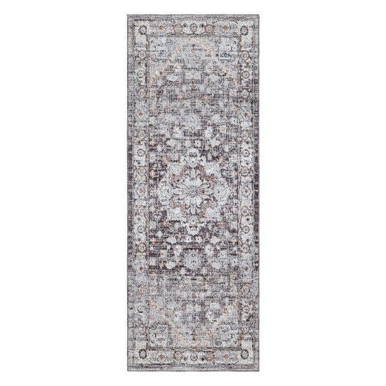 Surya Daytona Beach Rug 2'7" X 7'3" (Light Gray & Black)