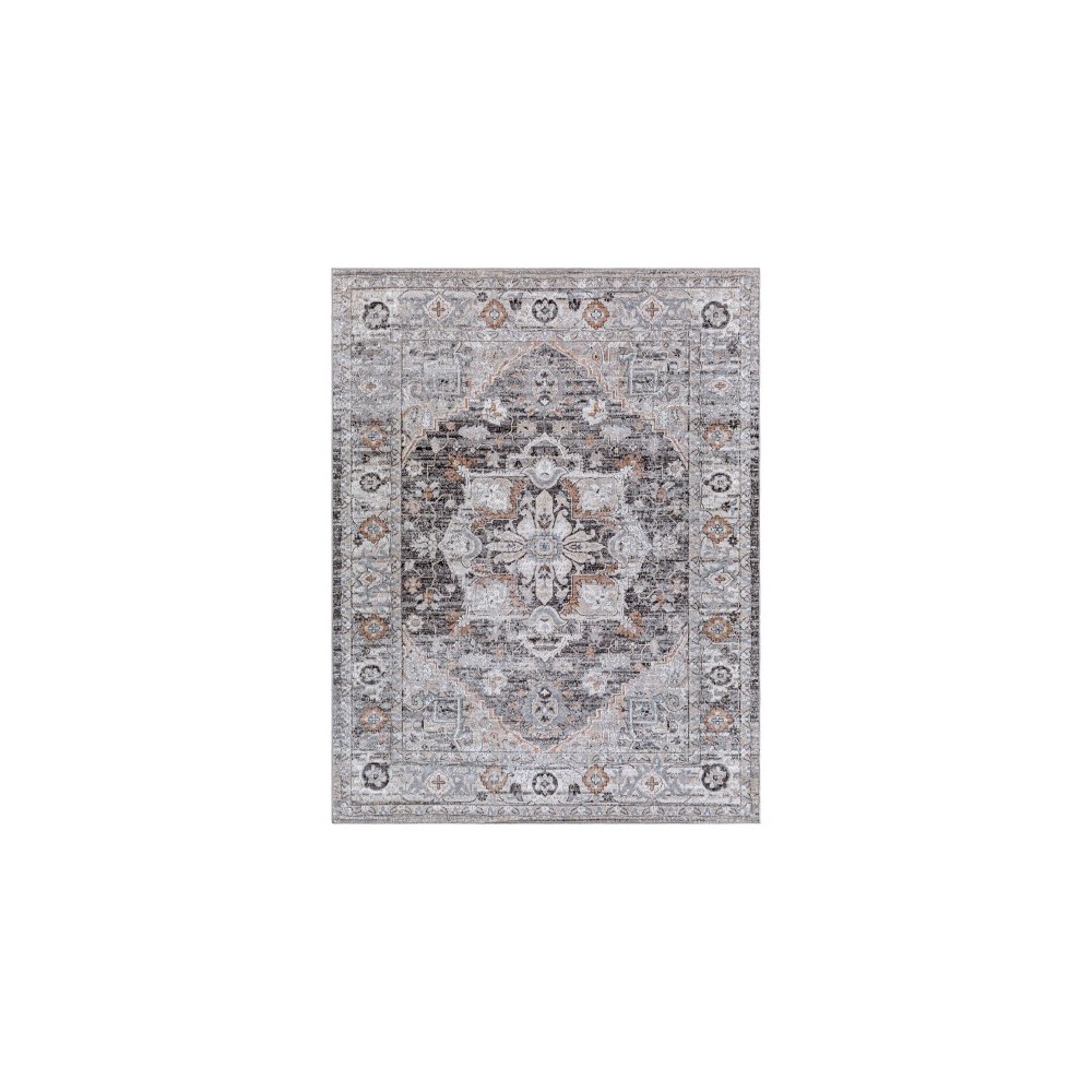 Surya Daytona Beach Rug 7'10" X 10' (Light Gray & Black)