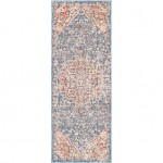 Surya Daytona Beach Teal Rug 2'7" X 7'3"