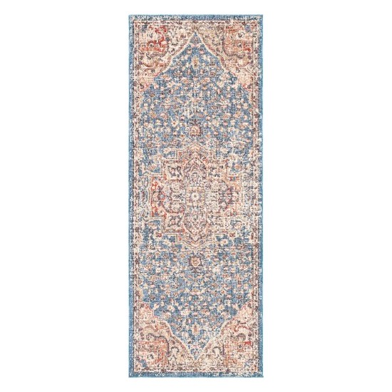 Surya Daytona Beach Teal Rug 2'7" X 7'3"