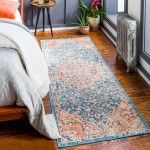 Surya Daytona Beach Teal Rug 2'7" X 7'3"