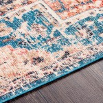 Surya Daytona Beach Teal Rug 2'7" X 7'3"