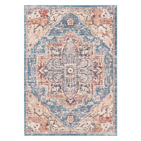 Surya Daytona Beach Teal Rug 5'3" X 7'