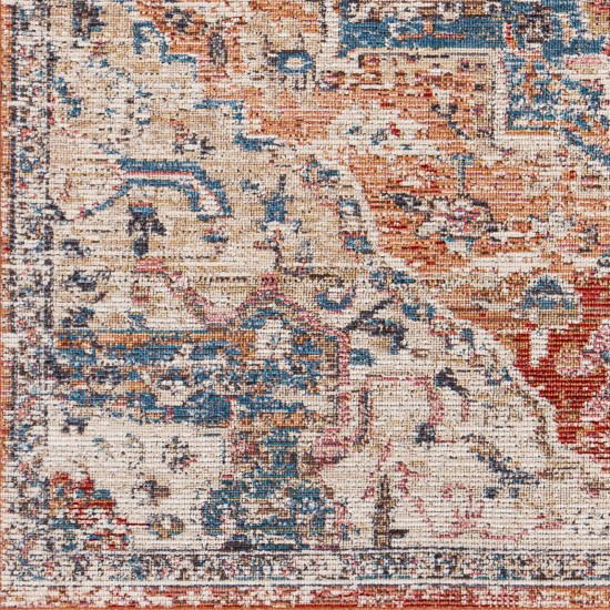 Surya Daytona Beach Red Rug 2'7" X 7'3"