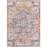 Surya Daytona Beach Red Rug 5'3" X 7'