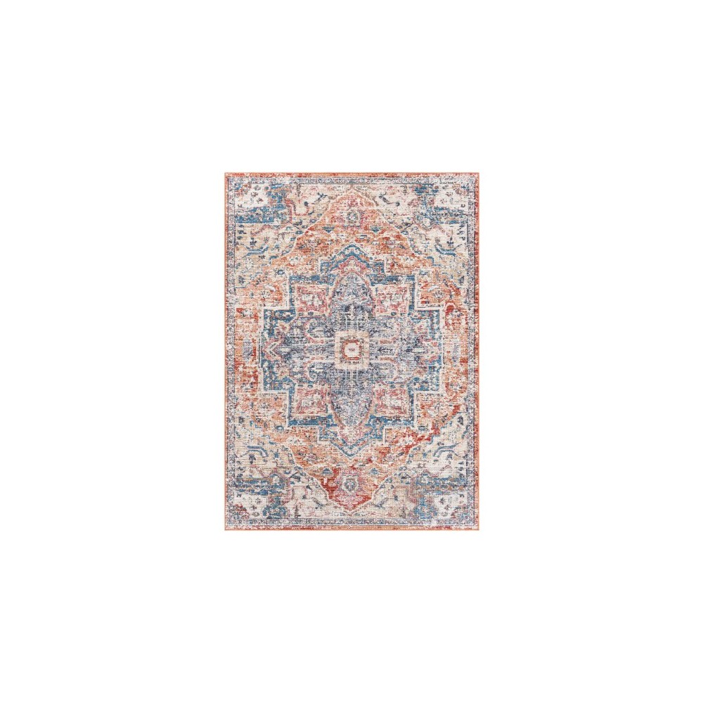 Surya Daytona Beach Red Rug 5'3" X 7'