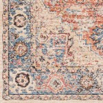 Surya Daytona Beach Brick Red Rug 5'3" X 7'