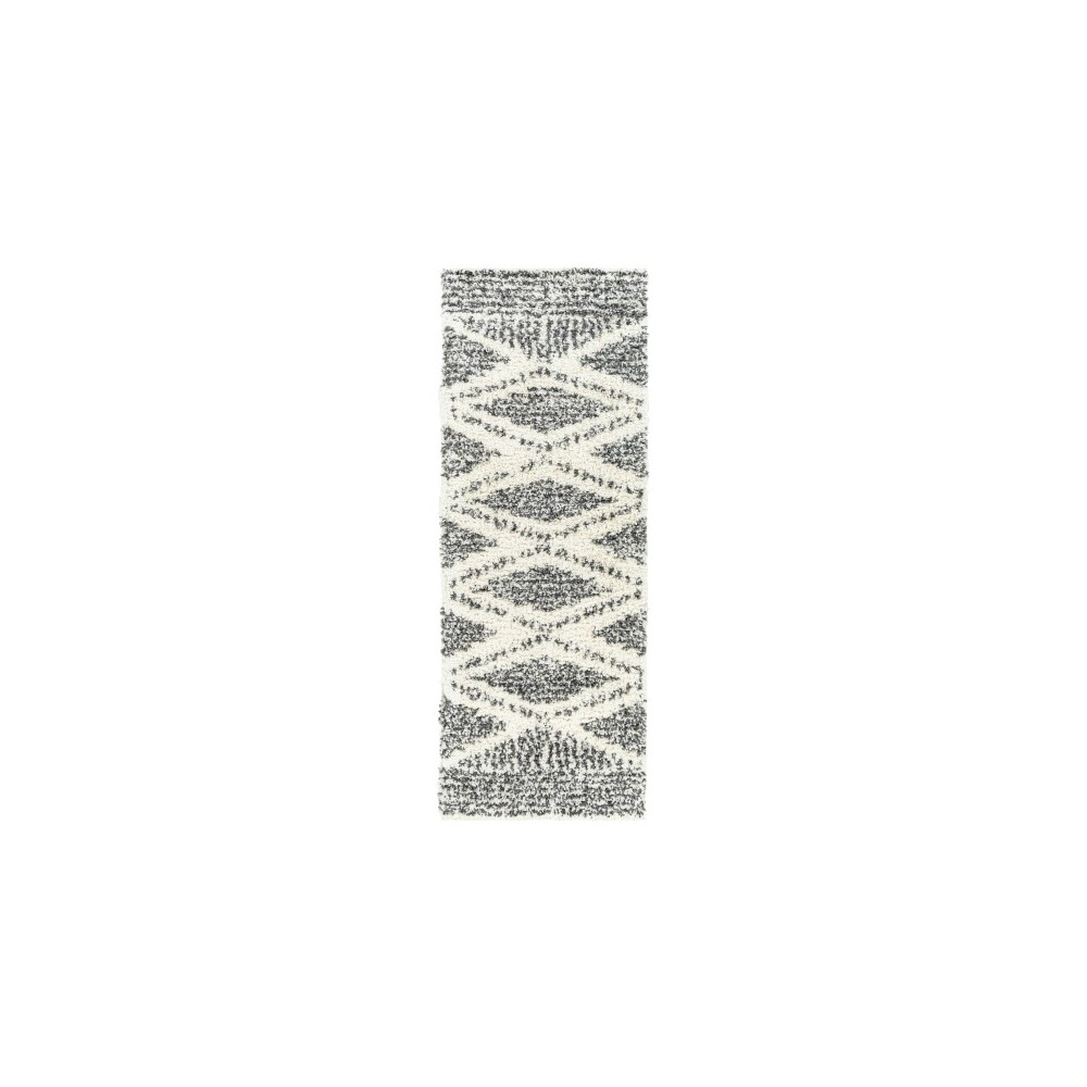 Surya Deluxe Shag Cream Rug 2'7" X 7'3"