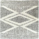 Surya Deluxe Shag Cream Rug 7'10" Square