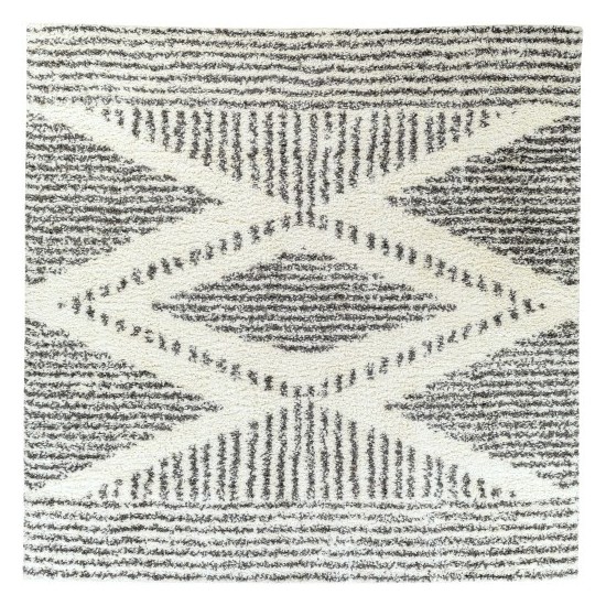 Surya Deluxe Shag Cream Rug 7'10" Square