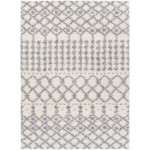 Surya Deluxe Shag Off-White Rug 6'7" X 9'