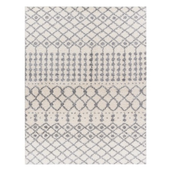 Surya Deluxe Shag Off-White Rug 7'10" X 10'3"