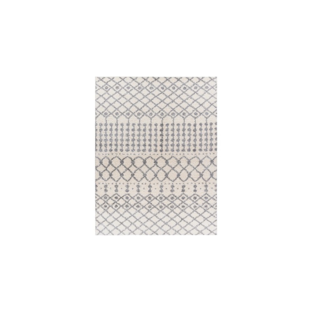 Surya Deluxe Shag Off-White Rug 7'10" X 10'3"