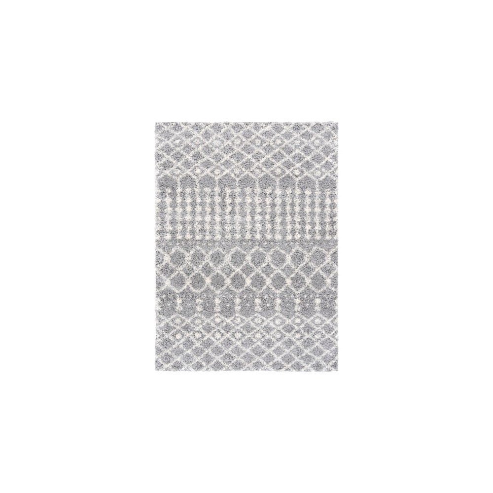 Surya Deluxe Shag Medium Gray Rug 2' X 3'