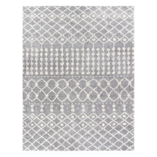 Surya Deluxe Shag Medium Gray Rug 7'10" X 10'3"