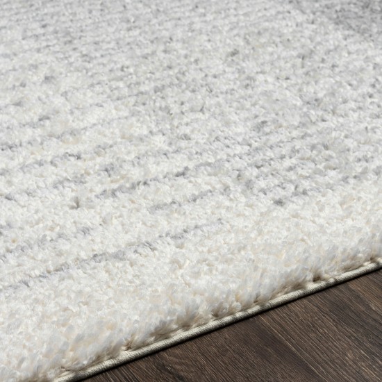 Surya Deluxe Shag Rug 7'10" X 10'3" - Cream, Light Gray