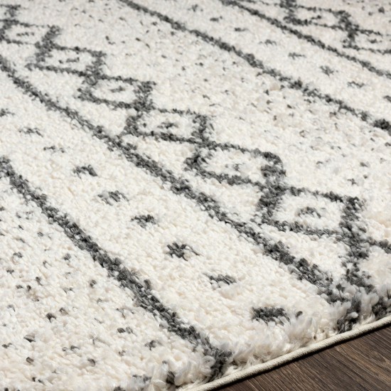 Surya Deluxe Shag Rug 5'3" X 7'3" - Cream