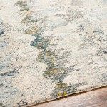 Surya Dresden Rug 2'7" X 7'3" (Off-White & Taupe)