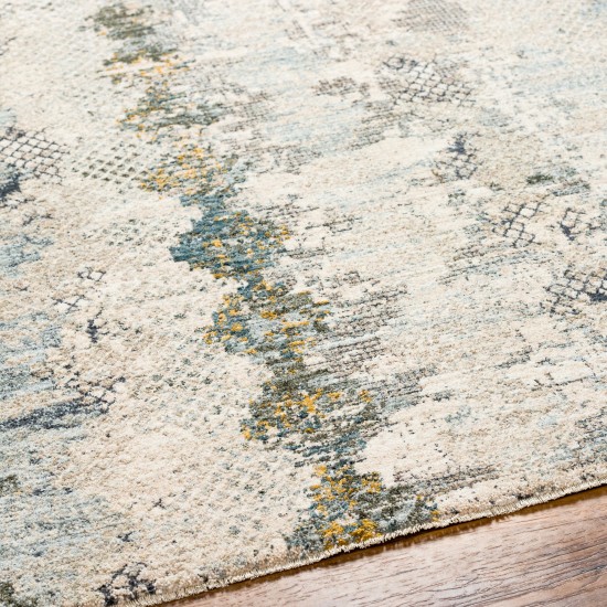 Surya Dresden Rug 2'7" X 7'3" (Off-White & Taupe)