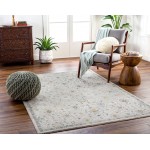 Surya Dresden Rug 7'10" Round - Off-White